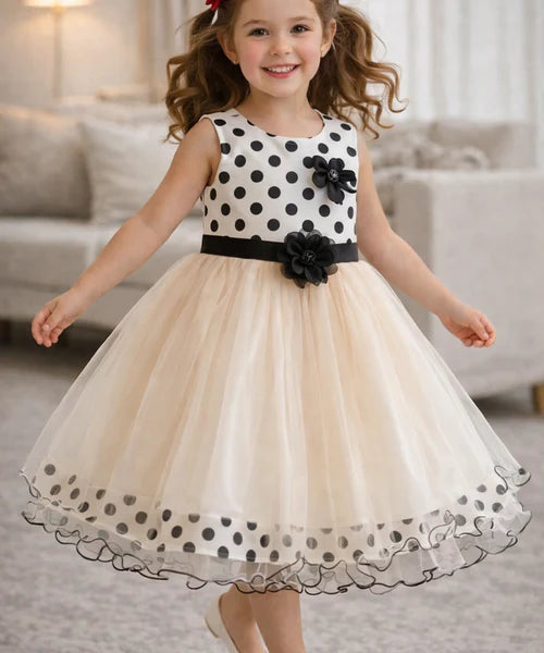 Girls Blue Paisley Dress